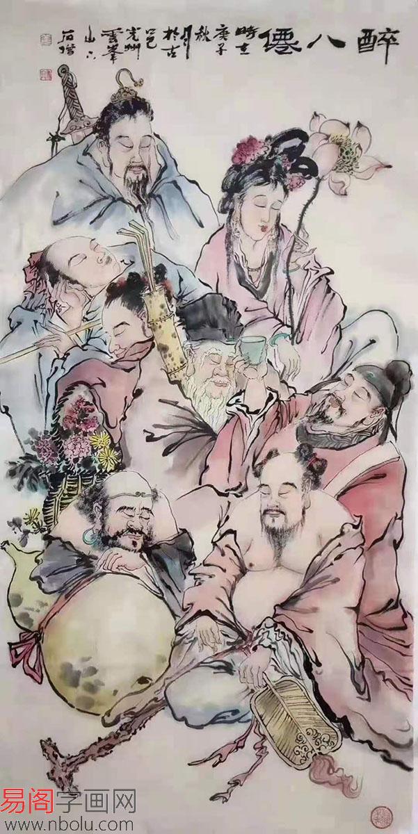 家里装饰挂什么画？带你欣赏画家石僧的特色禅意画