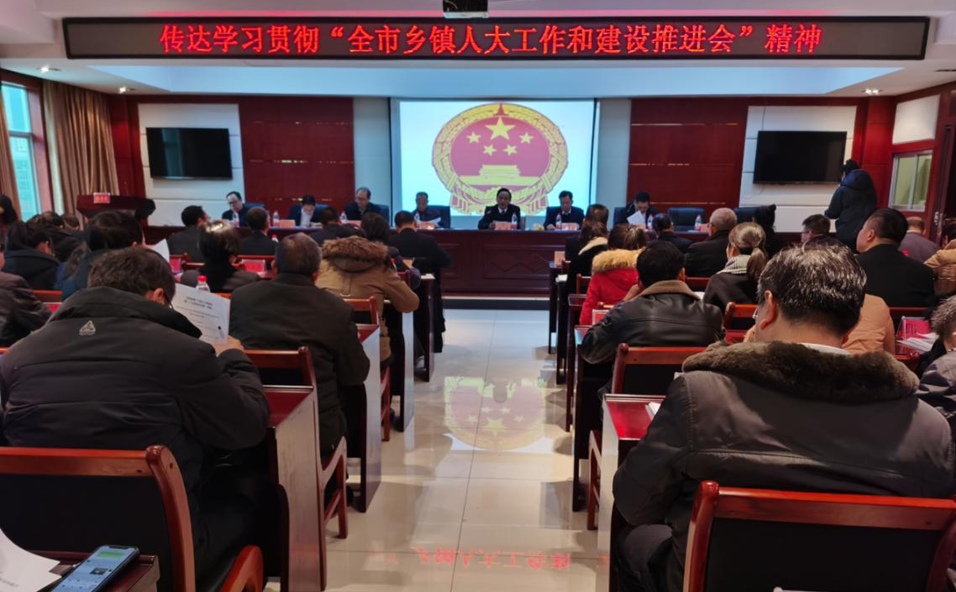 会同县召开专题会议传达贯彻“全市乡镇人大工作和建设推进会”精神