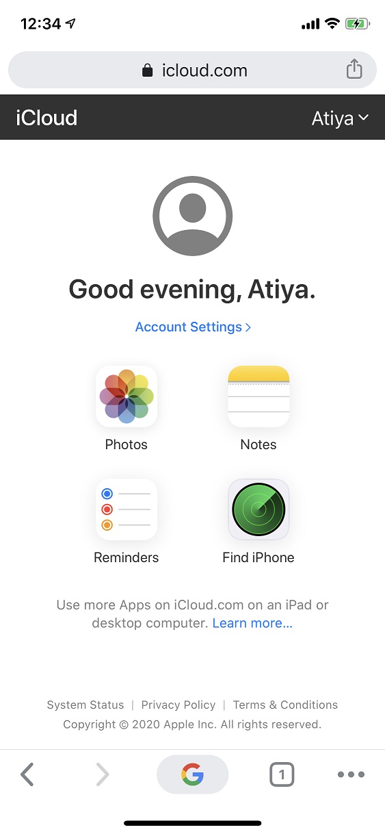 苹果iCloud最后适用安卓系统/iOS电脑浏览器