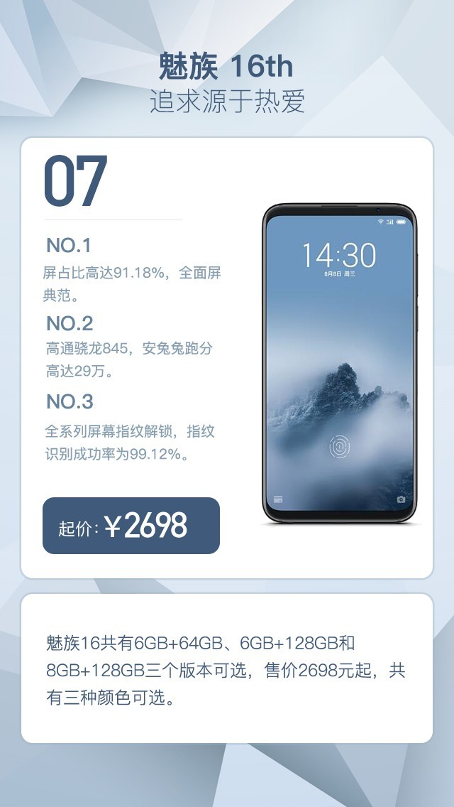 年度榜單！2018年十大智能手機盤點，你手里的能排第幾？