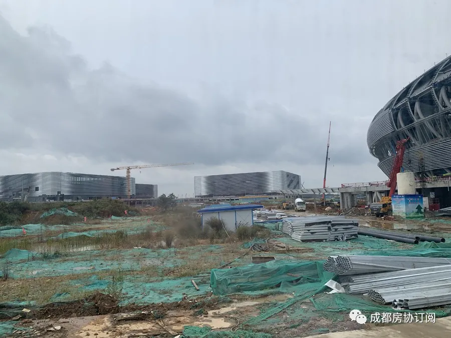 “爱成都·迎大运”——成都房协组织行业考察参观东安湖体育公园