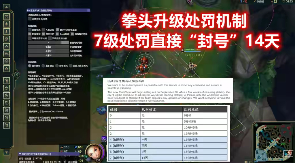 英雄联盟手游:挂机=封号？惩罚机制再次大升级，消极玩家彻底消失