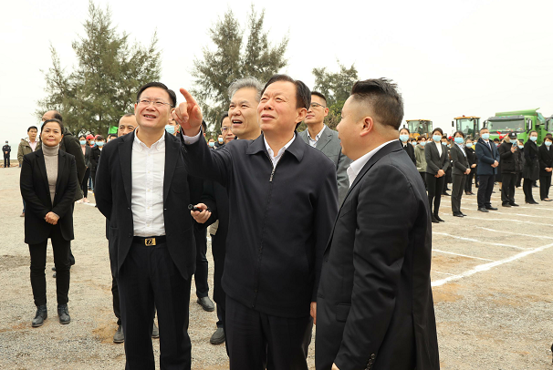 防城港市大健康和文旅产业重点项目威壮·滨海文旅康养项目开工