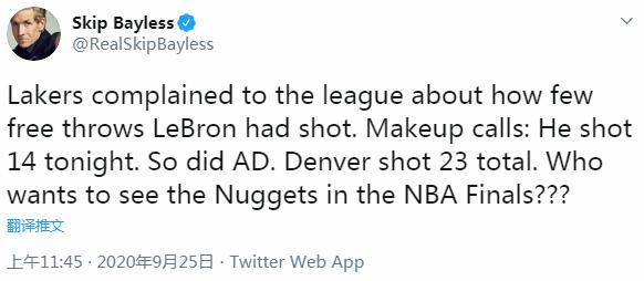 西冠前三戰詹姆斯僅10次罰球，G4獲14次讓馬龍不服：我們也要向聯盟申訴了！-黑特籃球-NBA新聞影音圖片分享社區