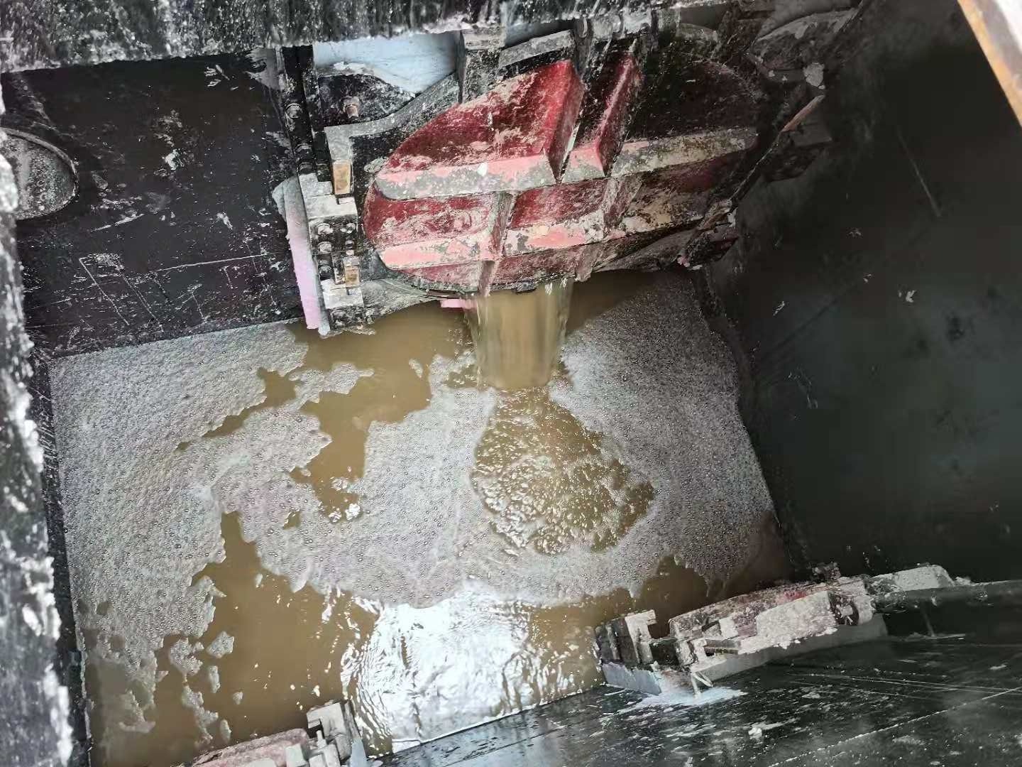 合阳县第二污水处理厂正式进水试运行