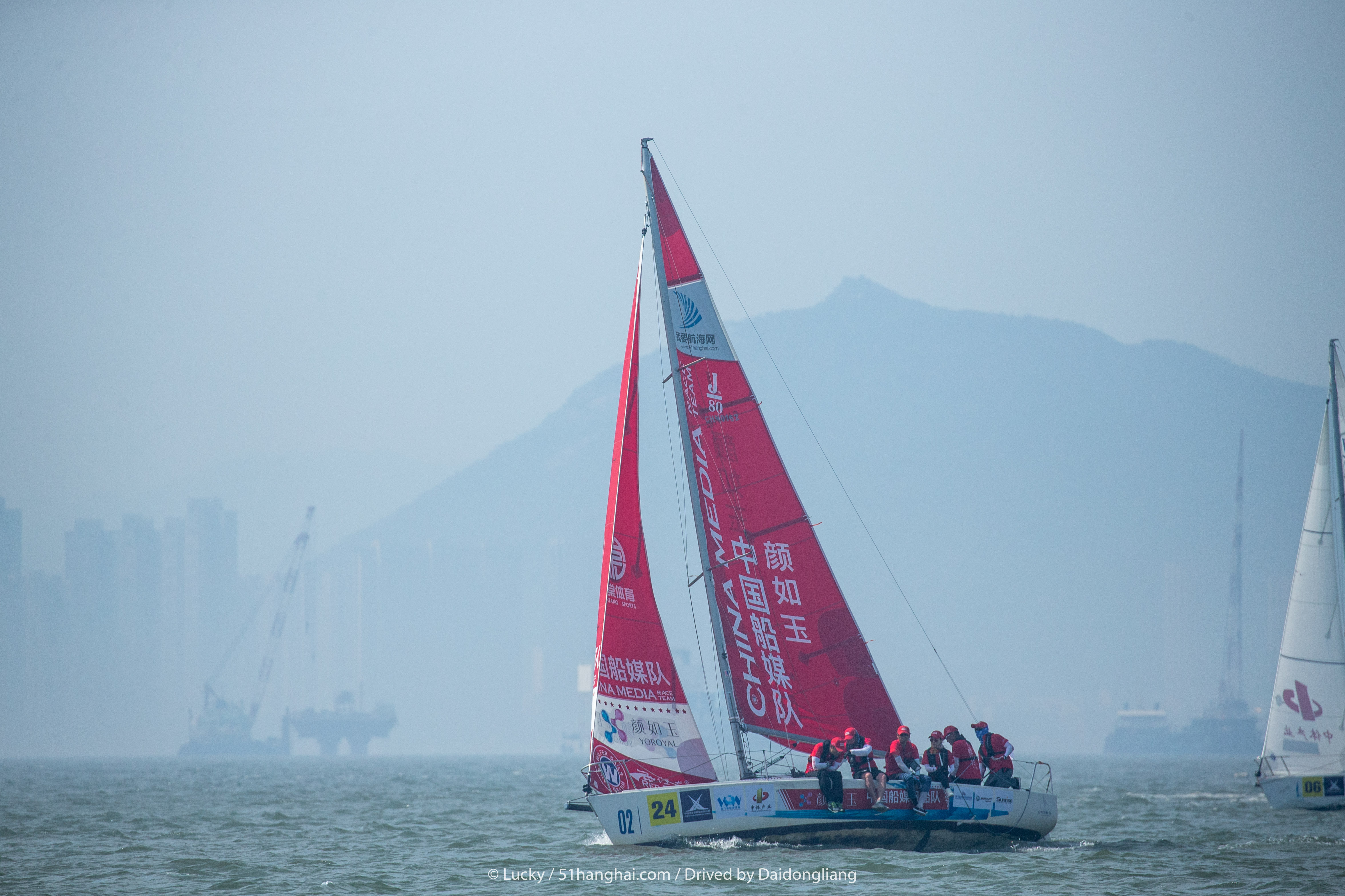 中国俱乐部杯帆船赛结束 中国船媒队再度挑战自我