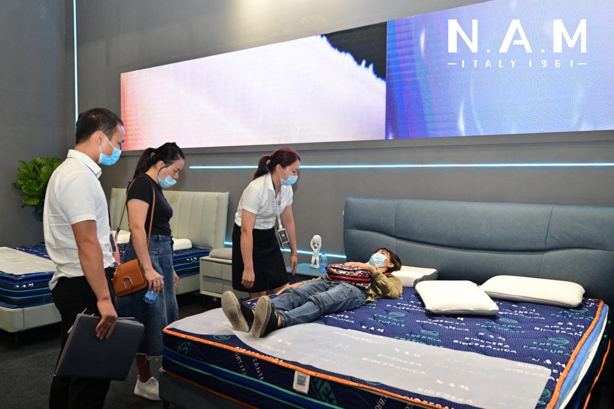 意大利N.A.M首秀圆满落地，刷新“科技寝具”消费认知