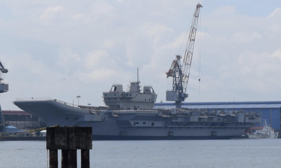 一直被大家笑话的印度国产航母，现在建造的怎