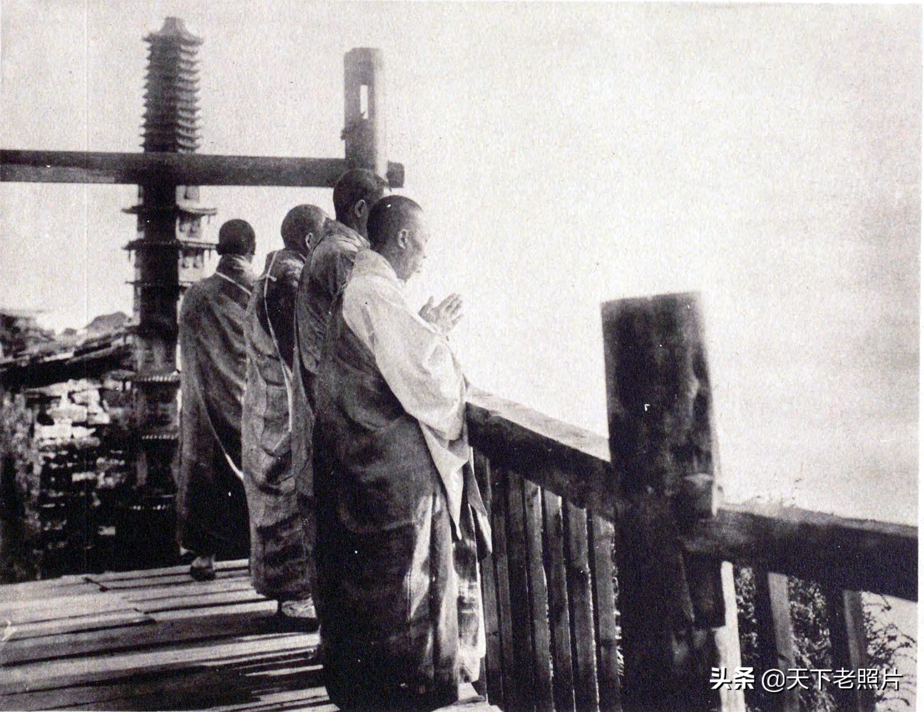 1920年代四川峨眉山老照片 一览峨眉山百年前的景象