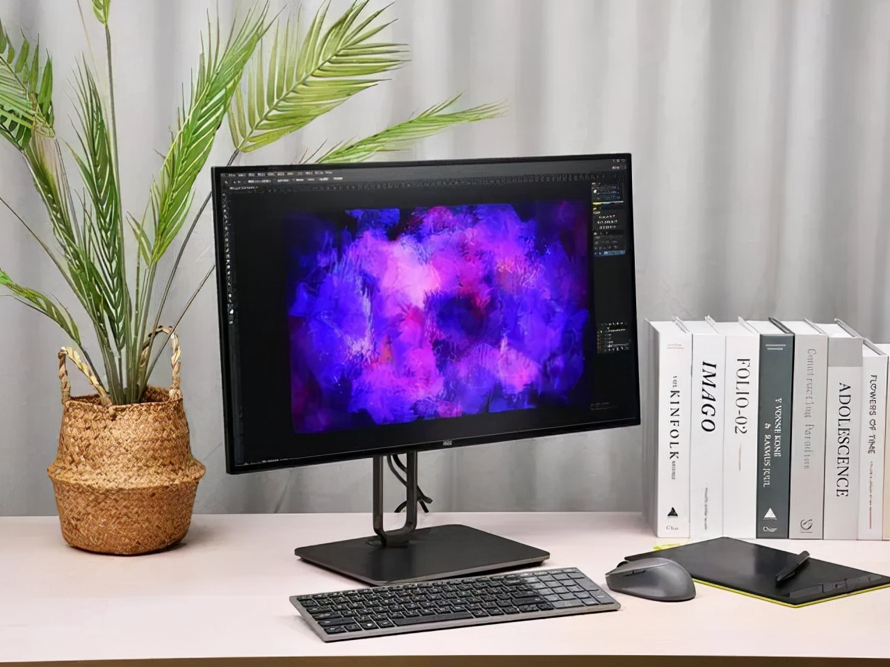 评测丨桌面简约美学的答案——AOC U27U2显示器