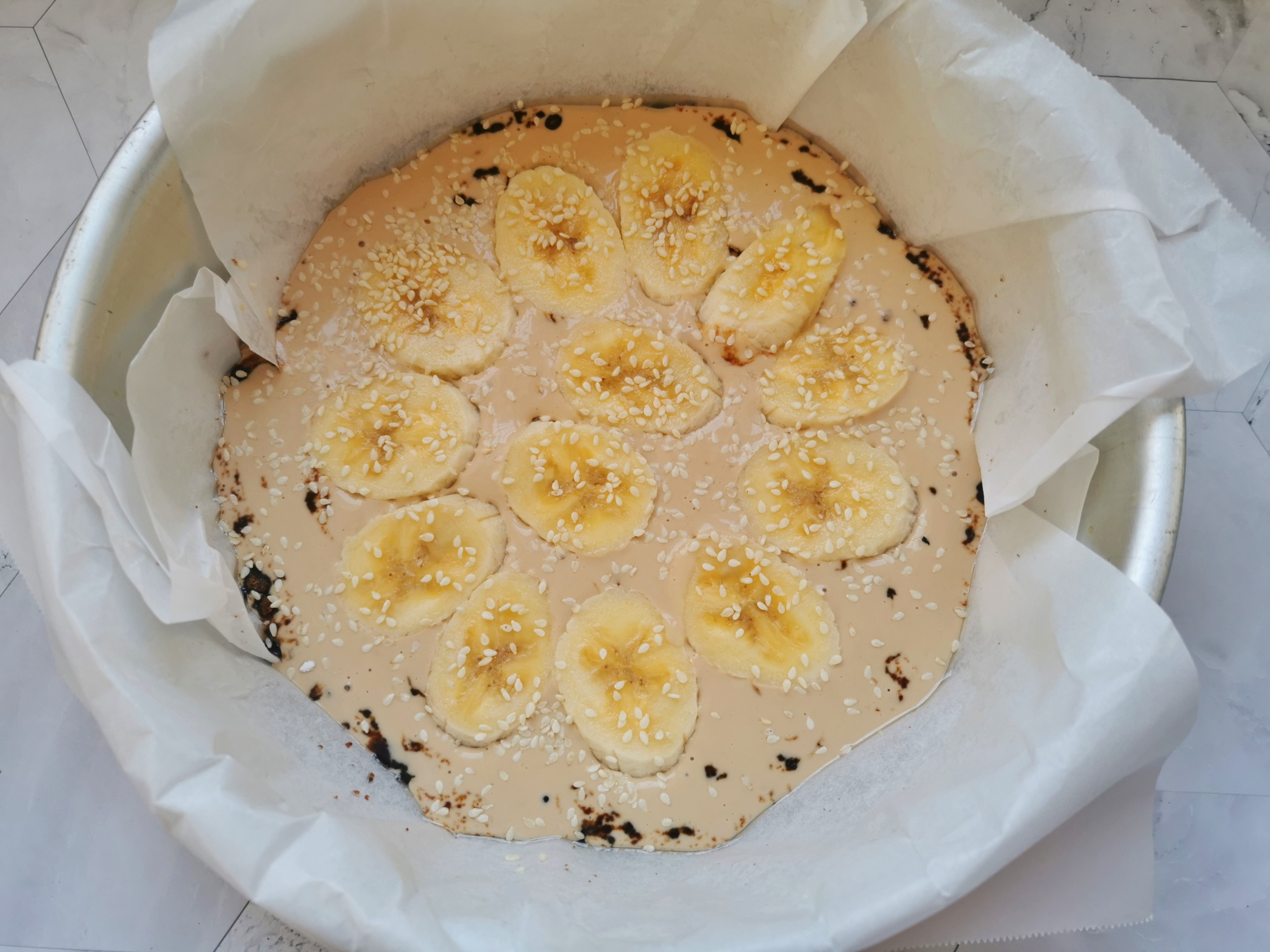 自製香蕉紅糖烤年糕，不用揉麵不用蒸，外脆裡糯，解饞暖胃寓意好