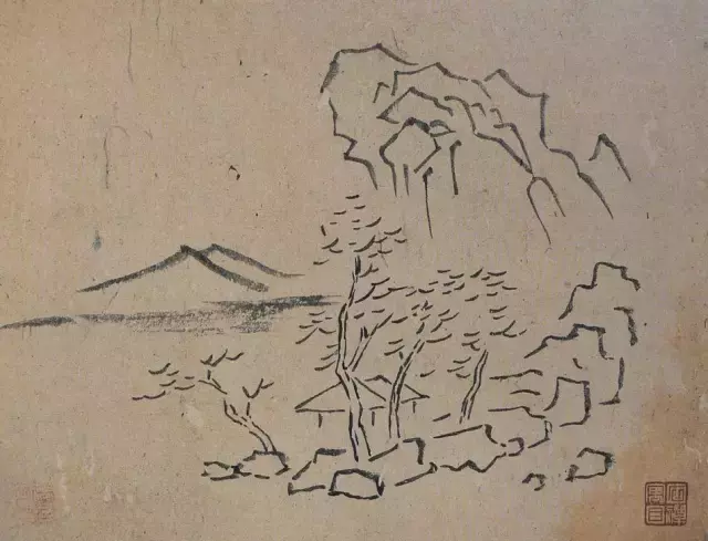 这位和尚的画,简到了极致,影响后世几百年