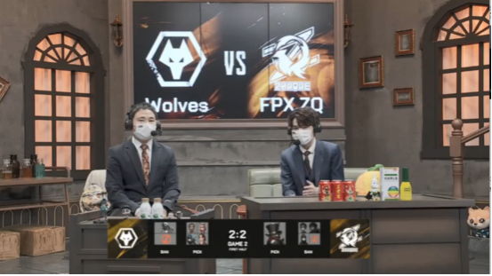 第五人格2021IVL夏季赛常规赛 Wolves vs FPX.ZQ 第二局
