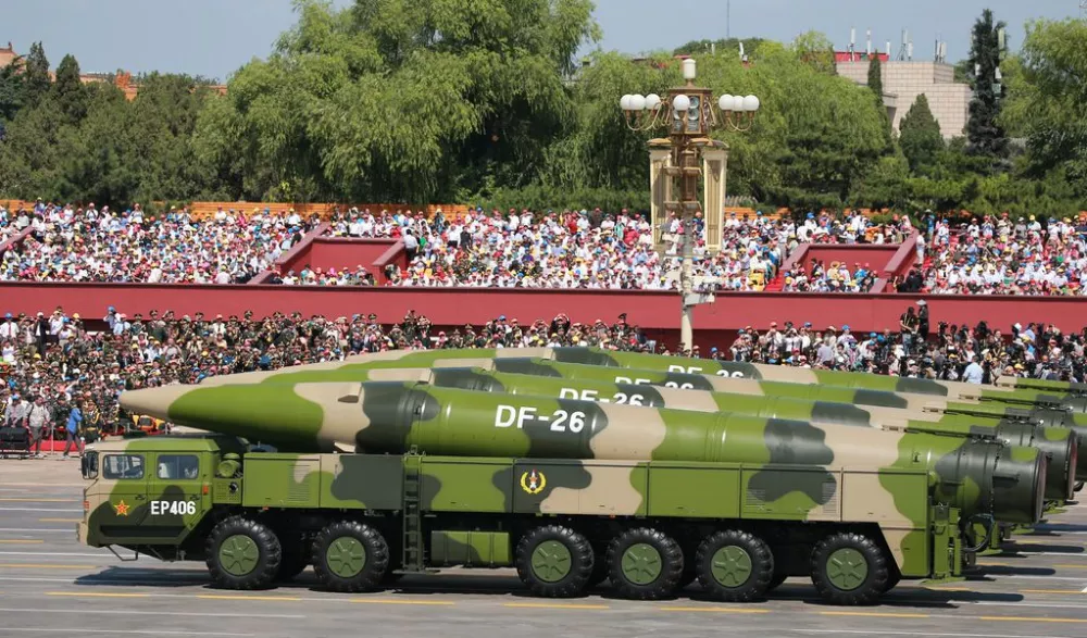 射程超五千公里的关岛特快成美军最怕的导弹，