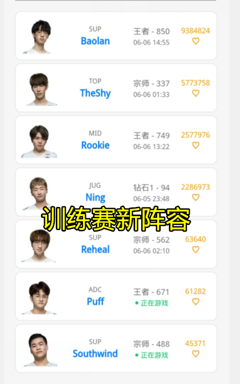 iG在LPL夏季赛要拼了！下路"南孚组合"训练赛替补，新AD疑似是他