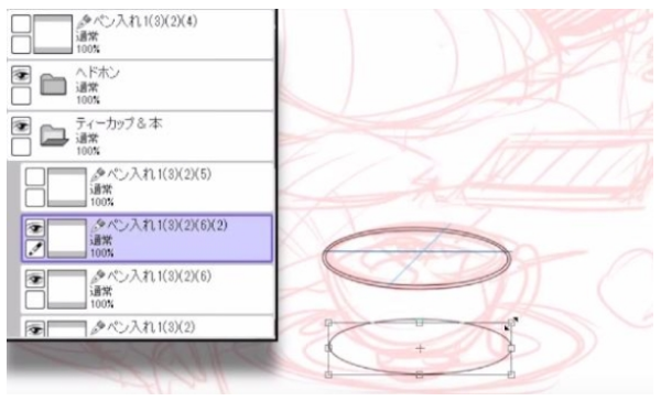 戴耳机动作怎么画？教你绘制戴头耳机女孩的画法教程