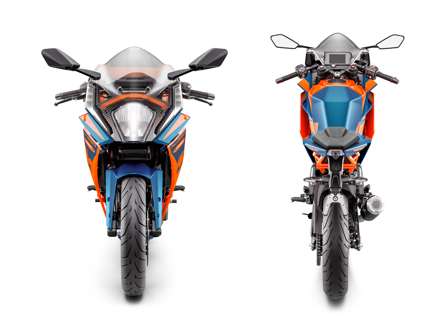 前后悬挂可调、完整电控上身!2022 KTM RC390海外发布
