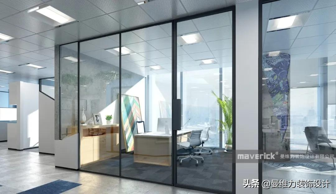 广州办公室设计的吊顶设计