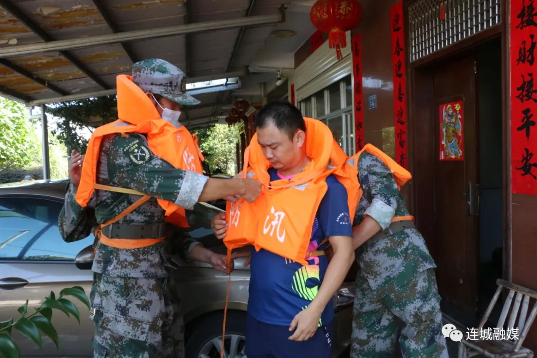 连城县举行2021年城区超标准洪水应急抢险专项演练