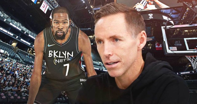 1.1億！籃網先發五虎出爐，杜蘭特首秀無緣戰威少，飄髮哥派最強陣容！-黑特籃球-NBA新聞影音圖片分享社區