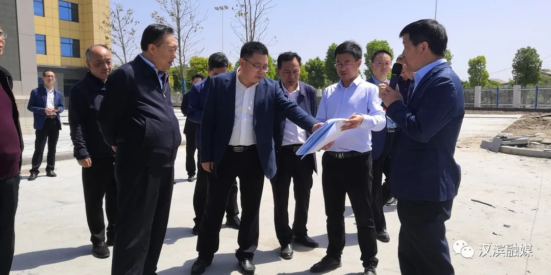 全市2021年一季度产业项目观摩团在汉滨区观摩督导