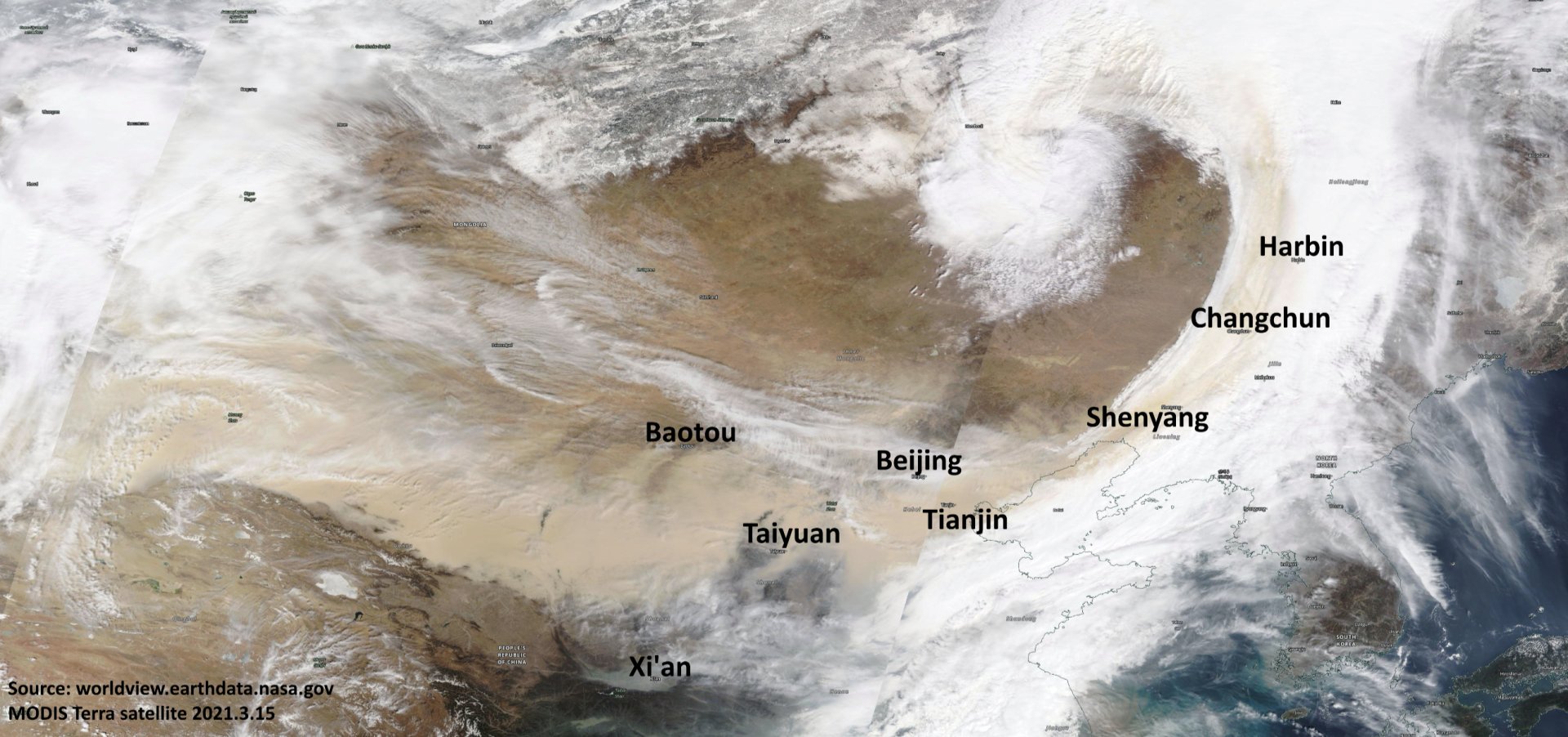 北京最强沙尘暴的背后，是被沙吞噬的蒙古国