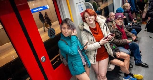 荷兰女性到底有多开放？地铁逛一圈，真是解放