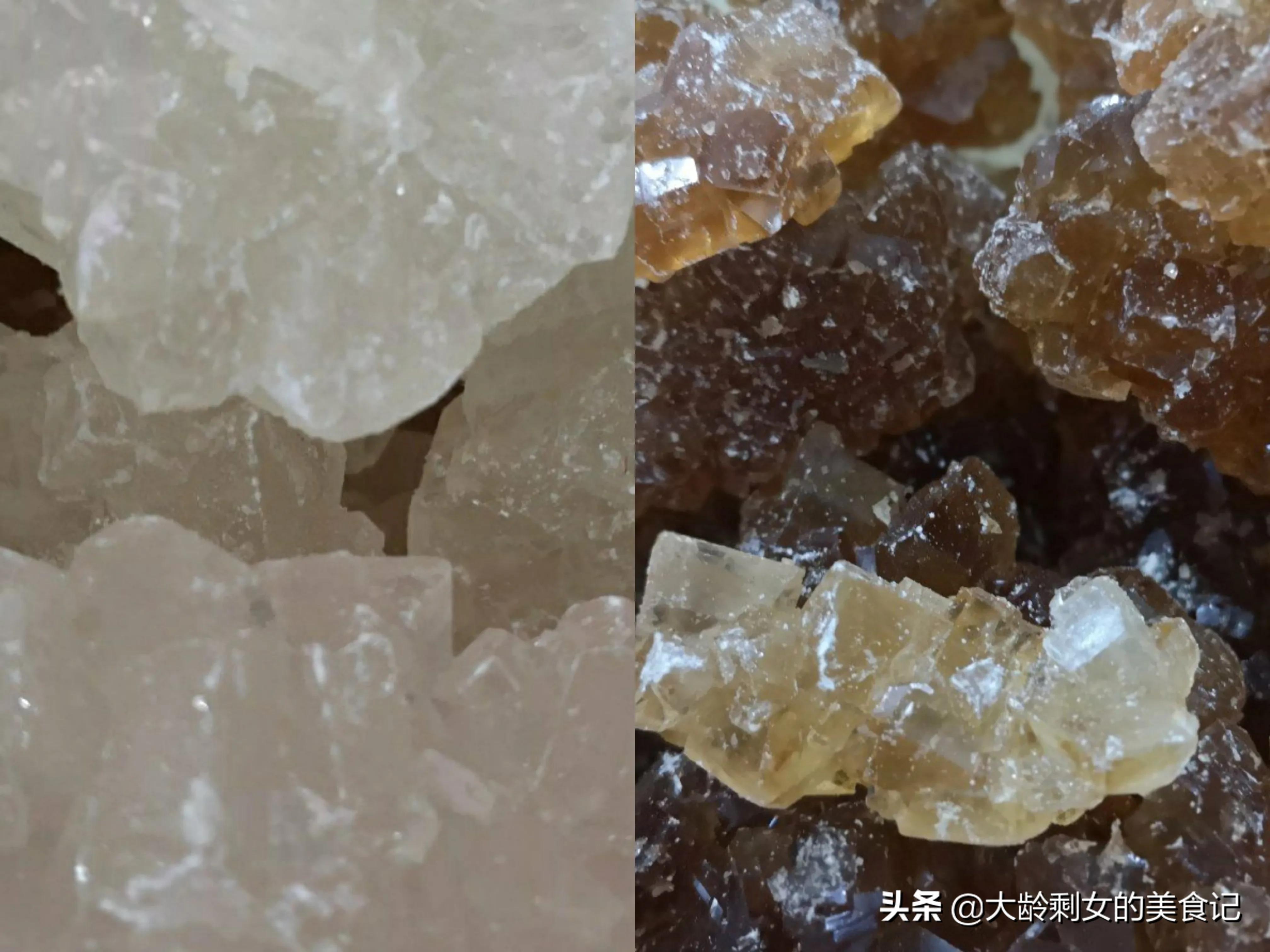 黄冰糖和白冰糖区别这么大，哪种才是劣质糖，对于糖你了解多少？
