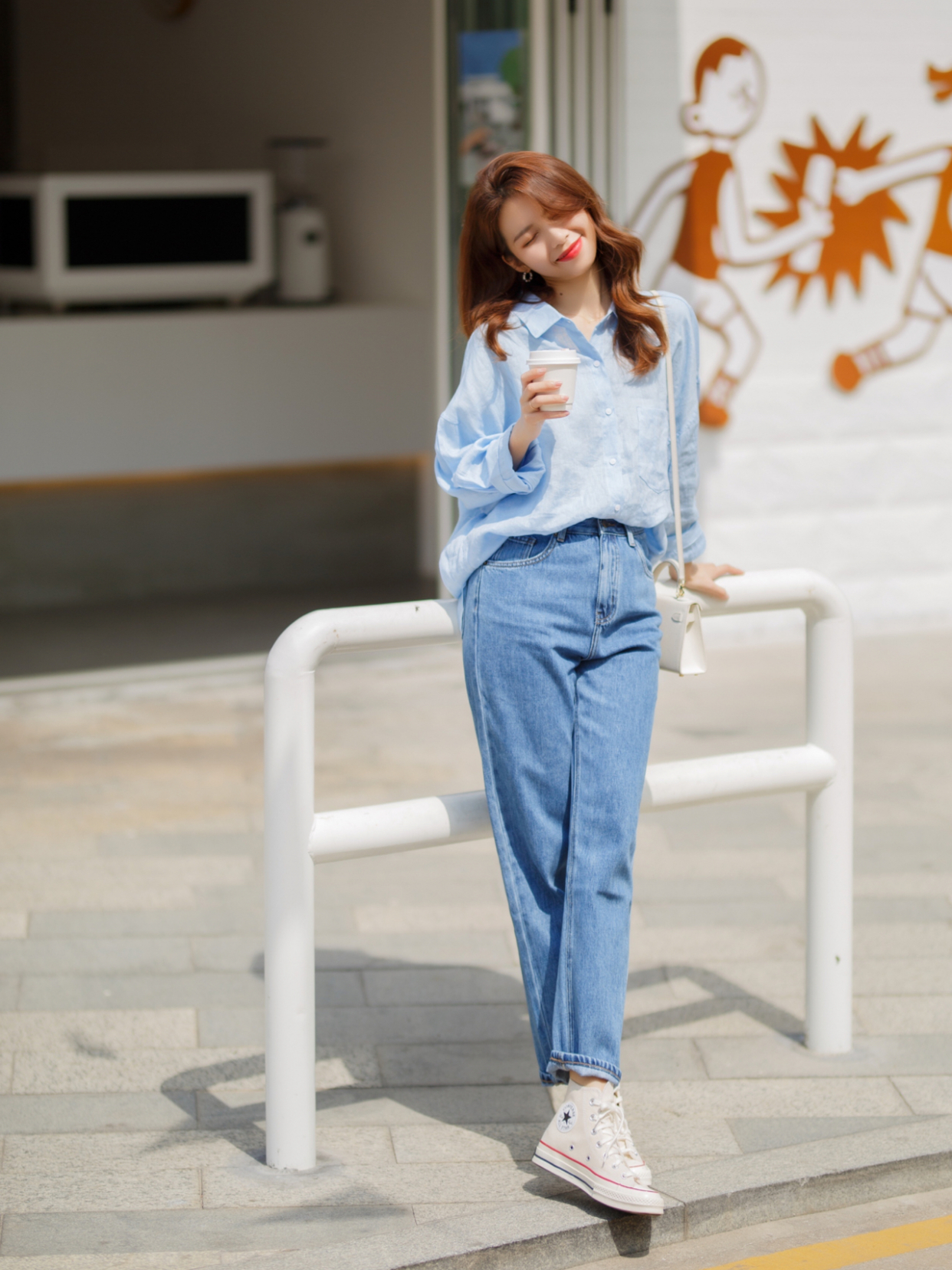 全身照怎么拍9个拍照姿势拍出自然漂亮大长腿