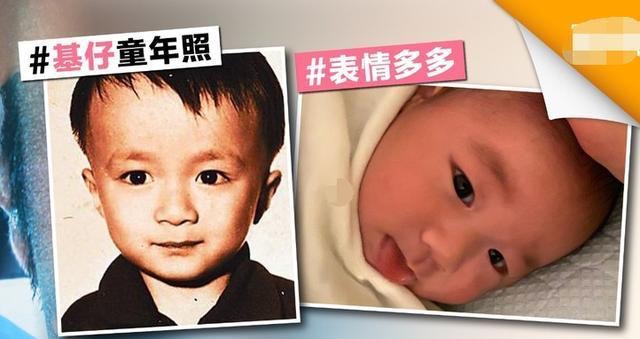 古巨基元旦晒儿子视频，Kuson笑容治愈，神情呆萌像爸爸