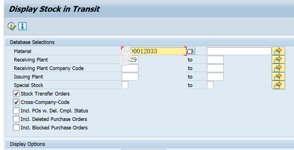 SAP MM MB5T可以用於查詢在途庫存