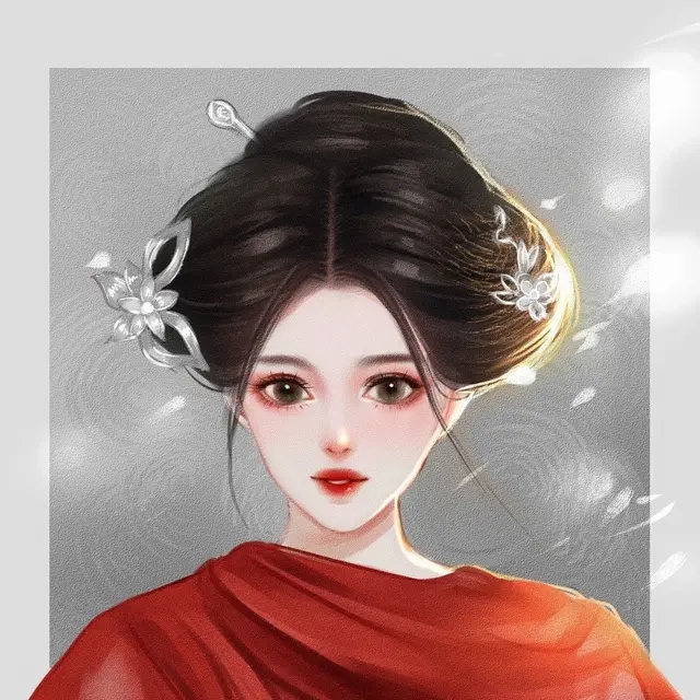 女生頭像：敢在時間里自焚 必在永恒里結晶