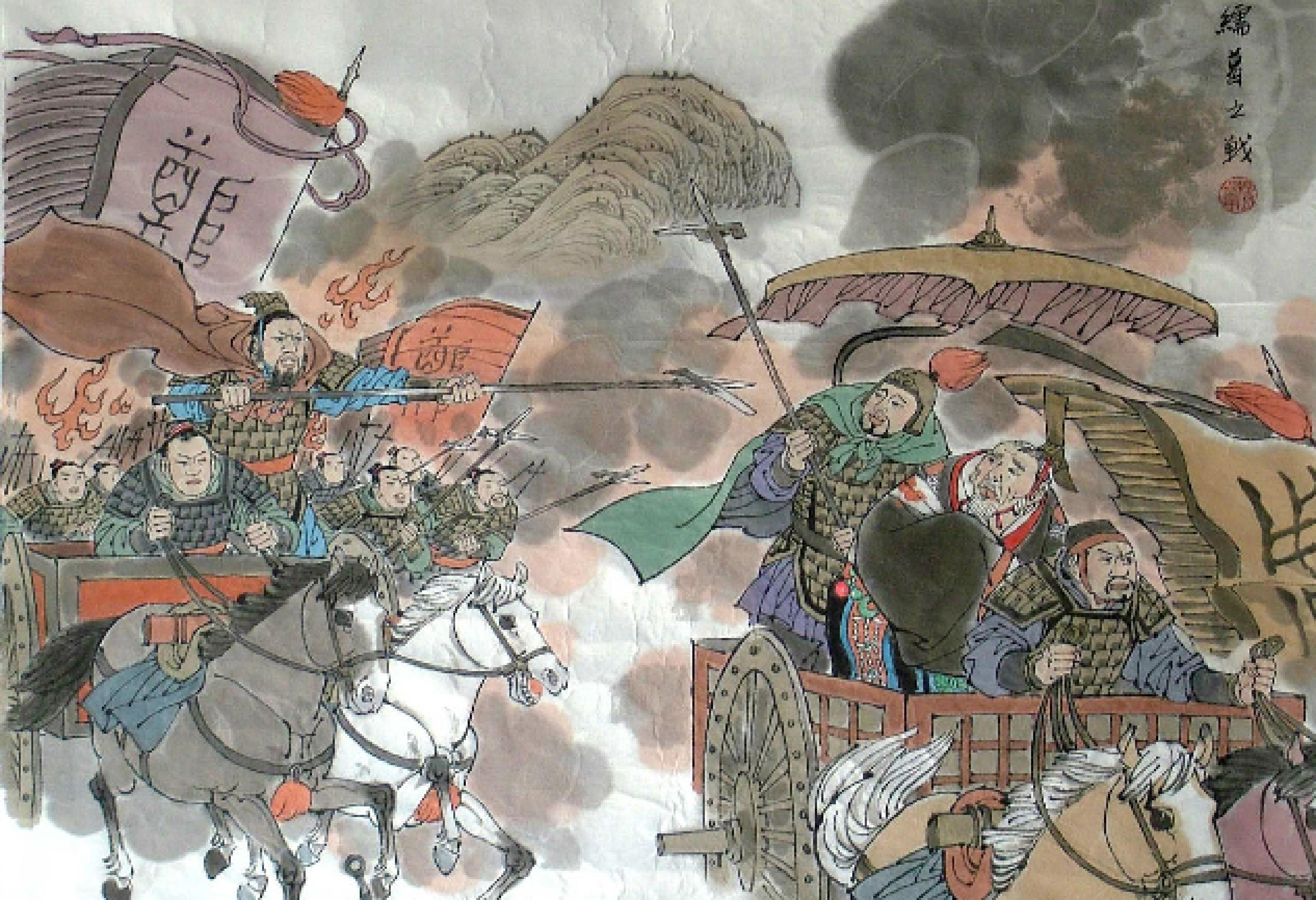 春秋元年的标志性事件郑武公的夫人名武姜,她生下长子寤生及次子共叔