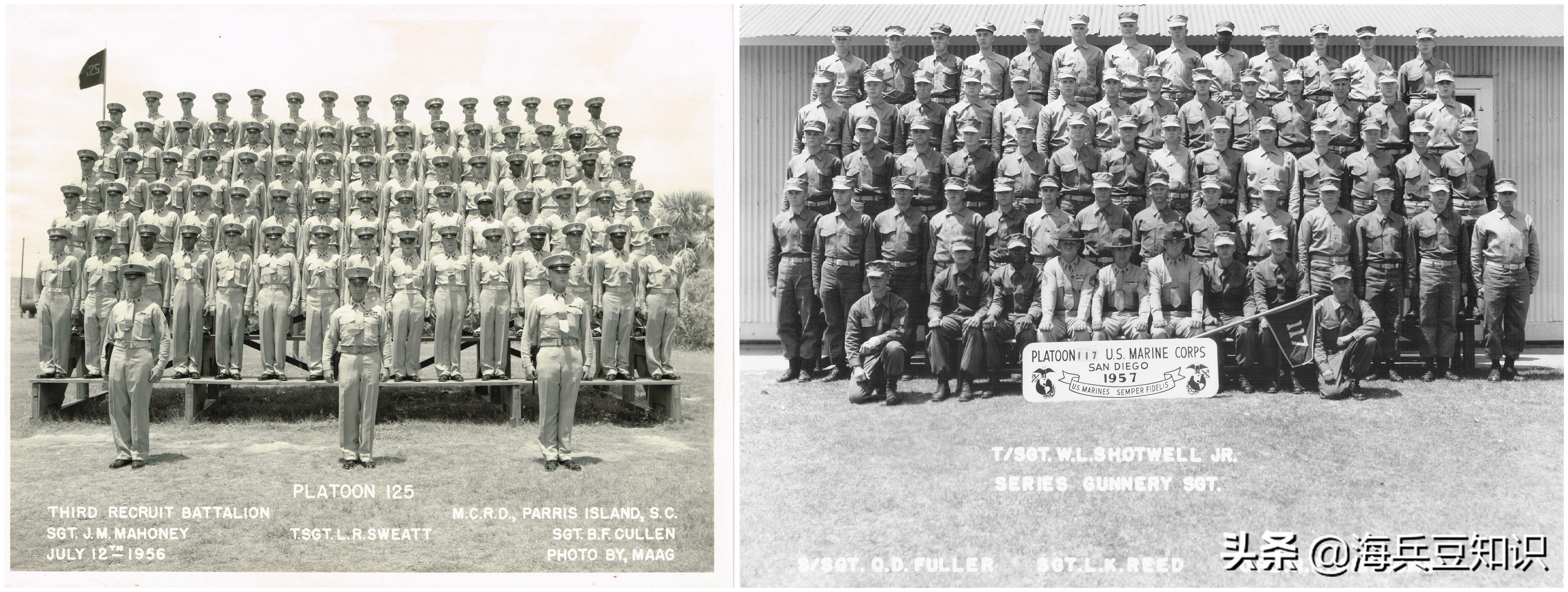 “老练威严”美国海军陆战队中教官帽的历史渊源及使用