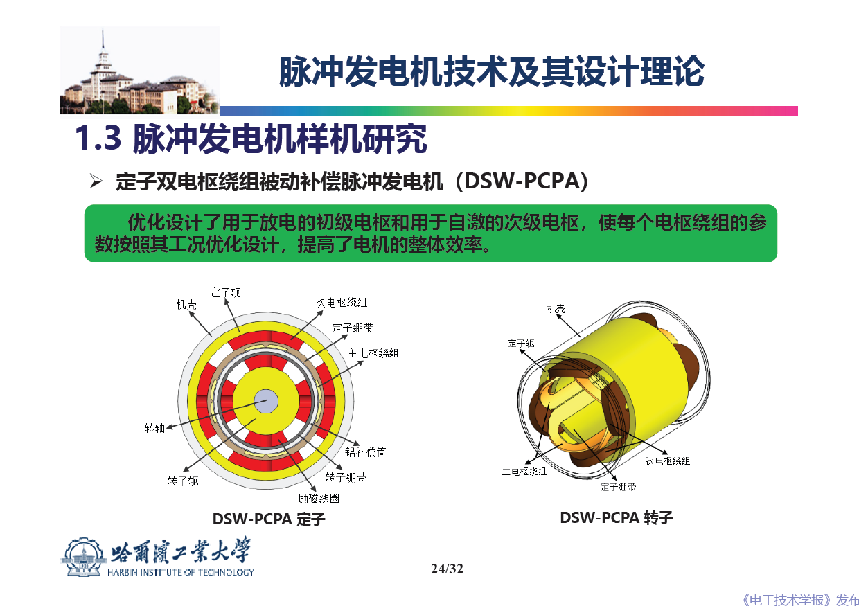 哈尔滨工业大学 吴绍朋 副教授：脉冲发电机理论与技术研究