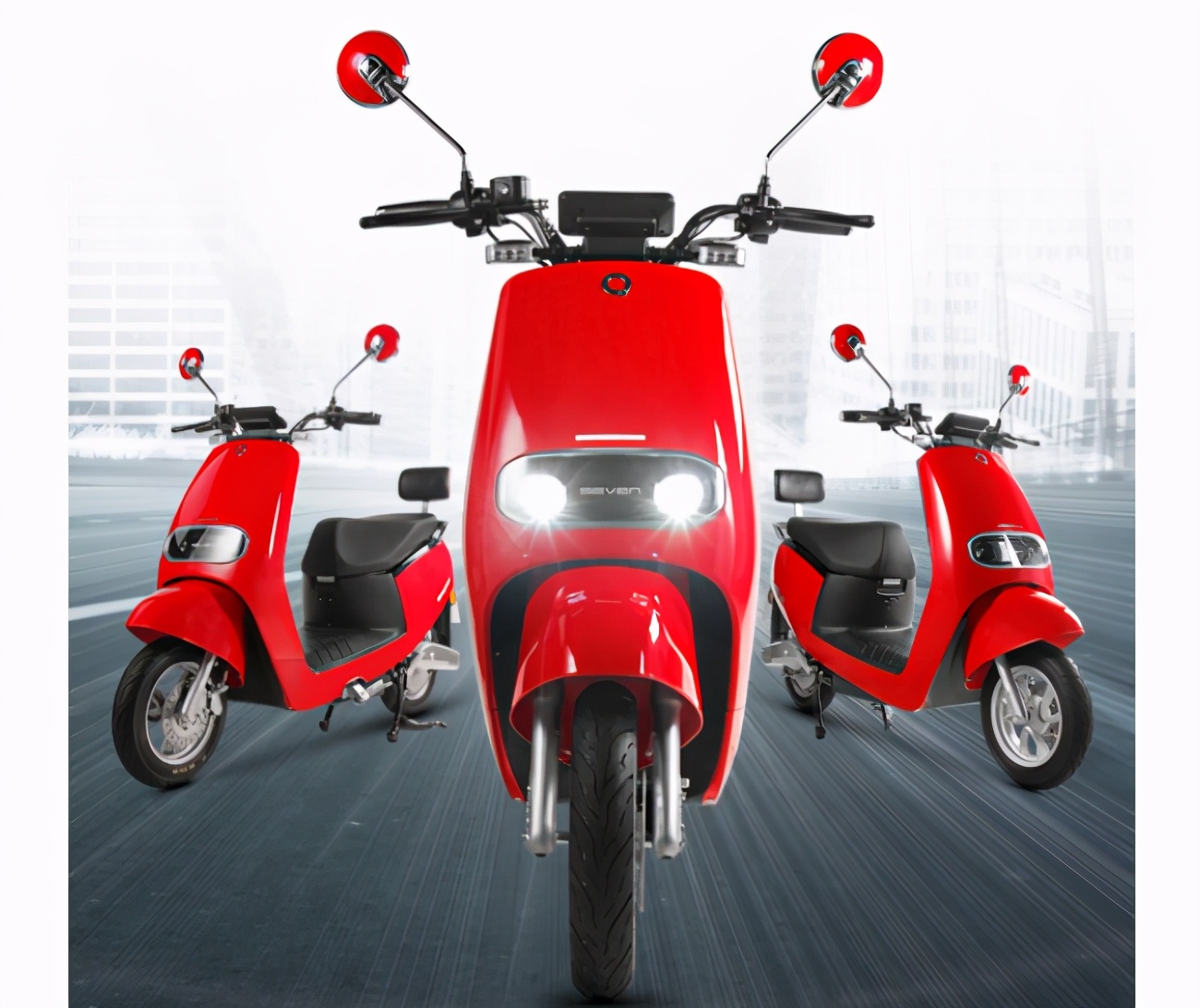 2款可用手机解锁的电动车经典造型续航超过100公里