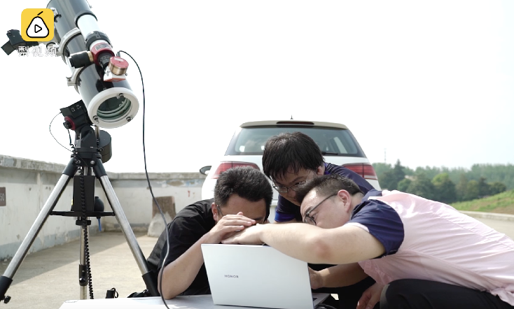 天文爱好者实拍中国空间站和太阳同框 荣耀MagicBook成功助力