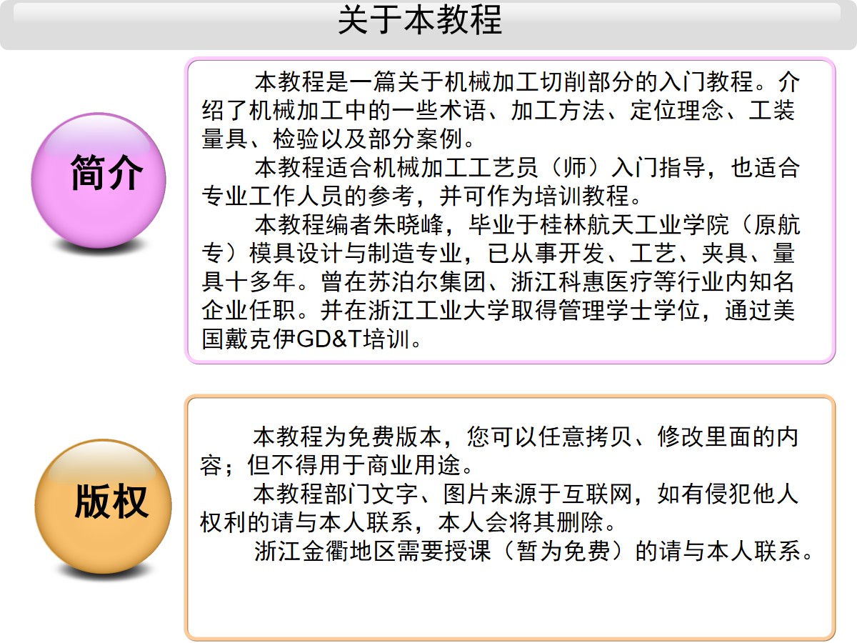 125页PPT详细透彻讲解机加工工艺基础知识，外行人都能看懂