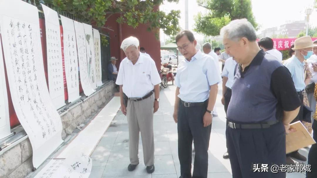 郸城：丹青写意颂党恩 翰墨传情书伟业