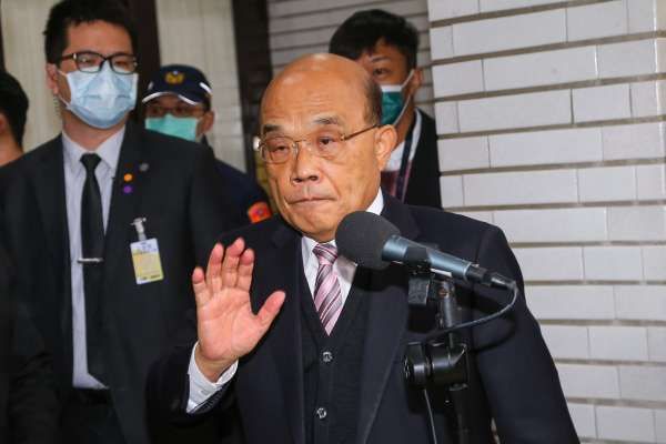 蘇貞昌滿意度�死亡交叉�，蔡英文即將換一面�擋箭牌�？