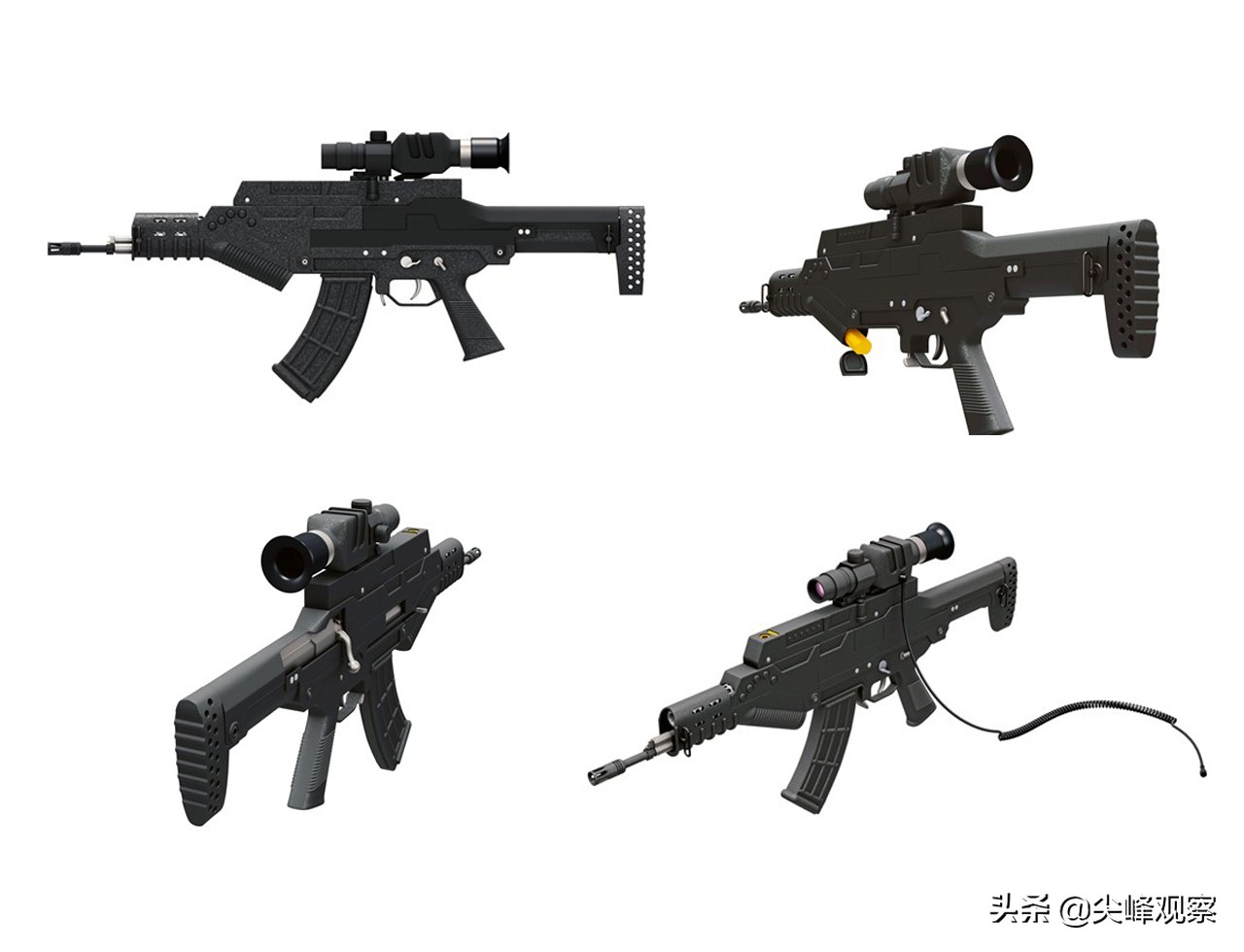 中国05式战略步枪比美XM29轻3.2公斤，工艺水平把
