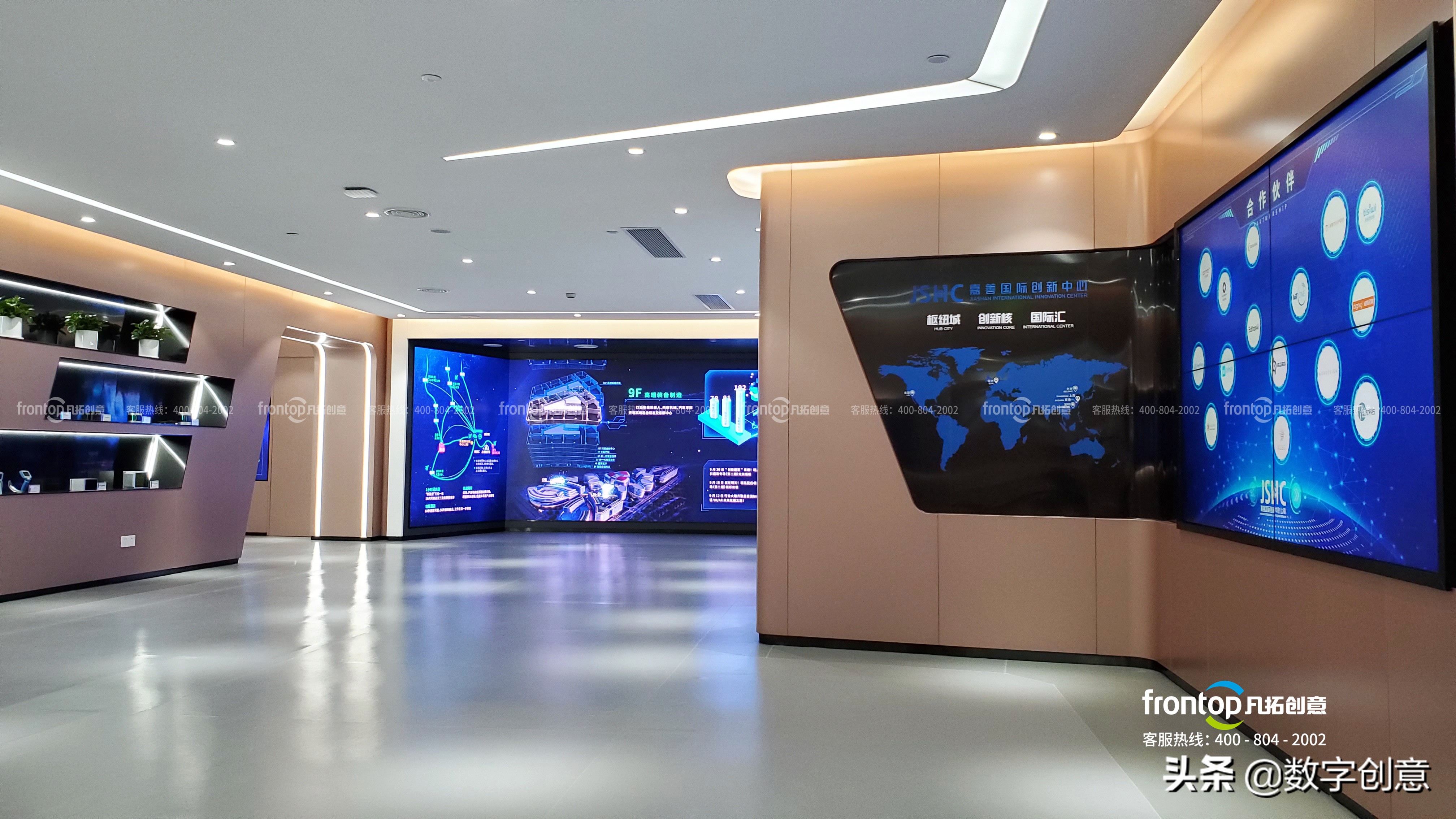 接轨上海的这个创新中心亮了！大数据可视化，