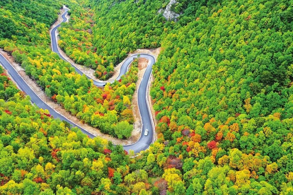 Shanxi's beautiful tourist check-in place, it becomes a paradise on earth in autumn, which is amazing