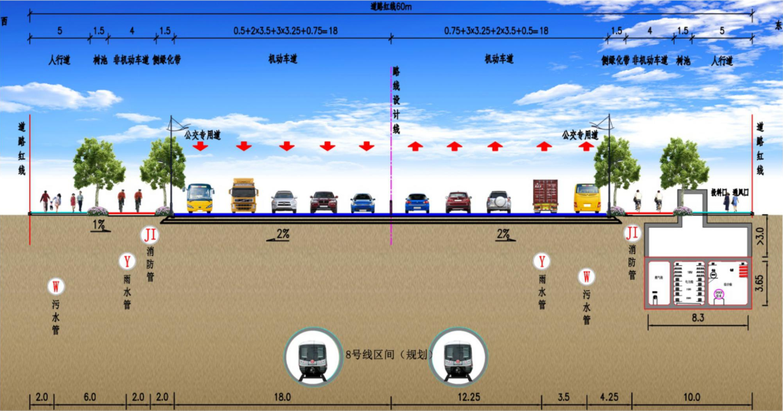 昆明飞虎大道北段新规划出炉 贯穿巫家坝路宽比南段窄20米