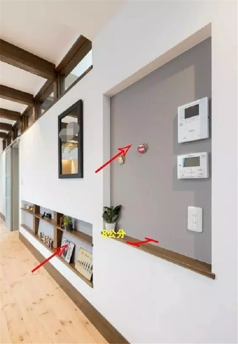 发现日本的一个神奇收纳，把墙打薄8公分，能多出N个收纳空间？