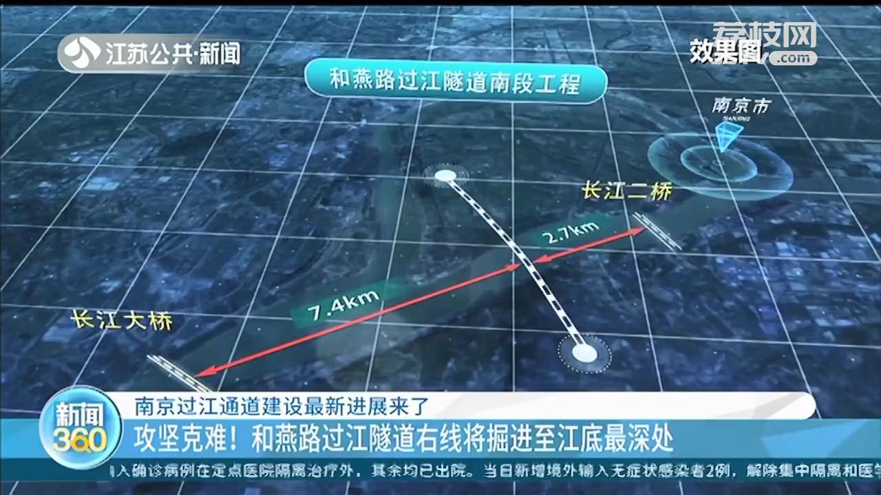 『长江隧道』南京过江通道建设新进展 仙新路长江大桥、和燕路隧道