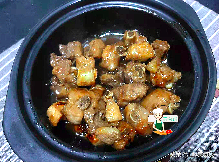 排骨此做法，不加一滴水，出鍋鮮美到流口水，做一盤，兒子吃撐了