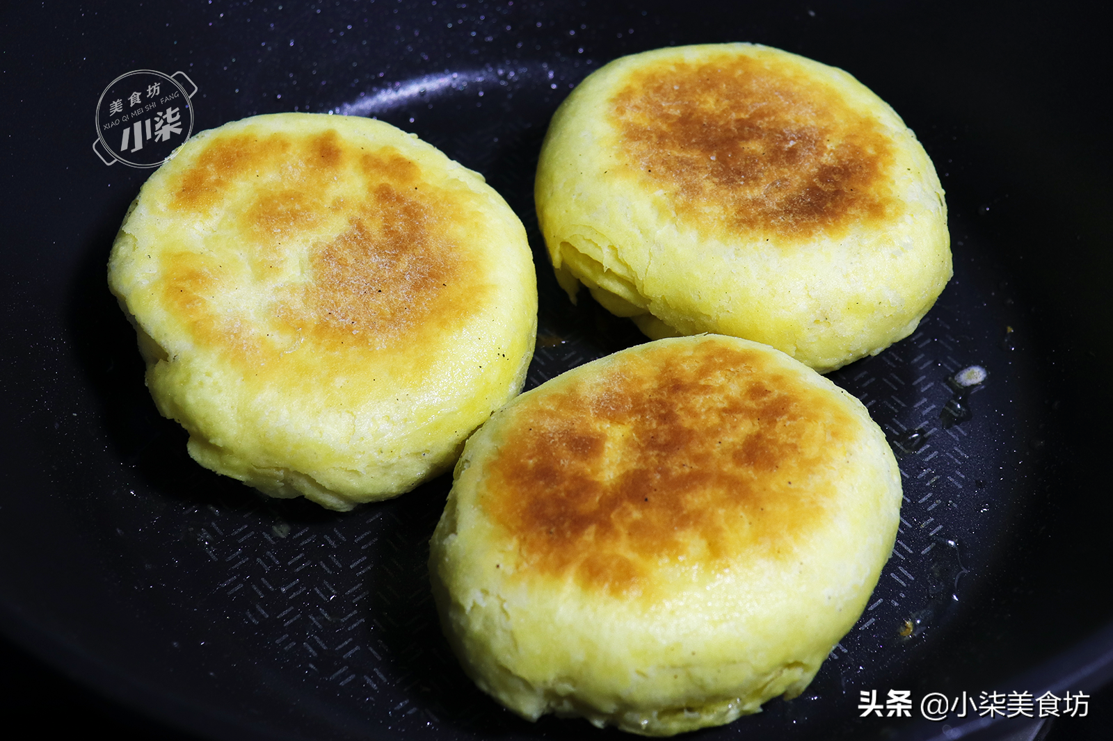 做燒餅別用水，這做法太香了，皮酥裡軟，空口能吃撐，比麵包都香