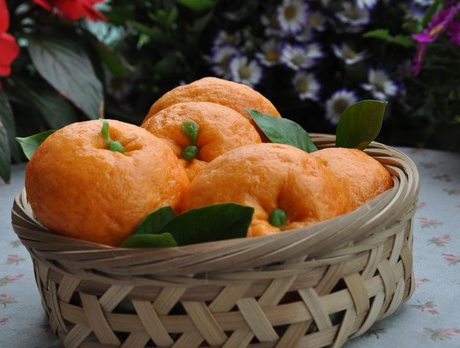 橘子馒头的做法 富含维生素 三两天吃一次可保护眼睛