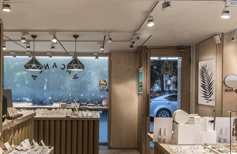 合肥饰品店装修设计 清新简单的精致饰品店这样设计 女孩们超爱